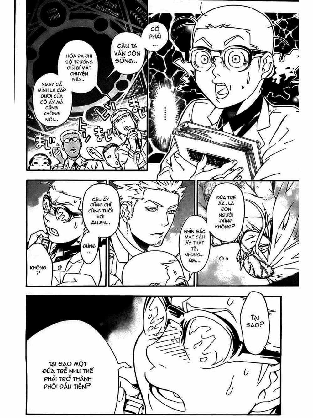 Truyện Tranh Quái Vật Sinh Ra Từ Linh Hồn Chết Chóc - D. Gray-Man trang 8