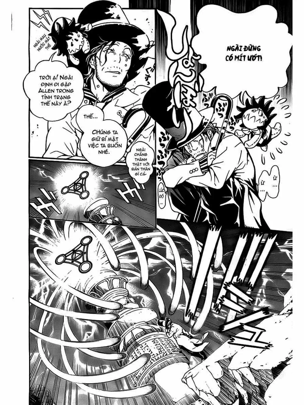 Truyện Tranh Quái Vật Sinh Ra Từ Linh Hồn Chết Chóc - D. Gray-Man trang 8