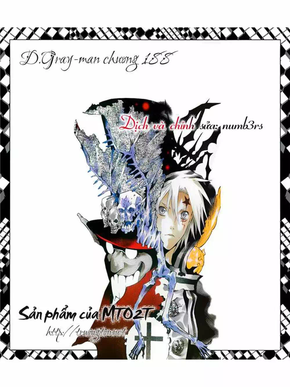 Truyện Tranh Quái Vật Sinh Ra Từ Linh Hồn Chết Chóc - D. Gray-Man trang 8