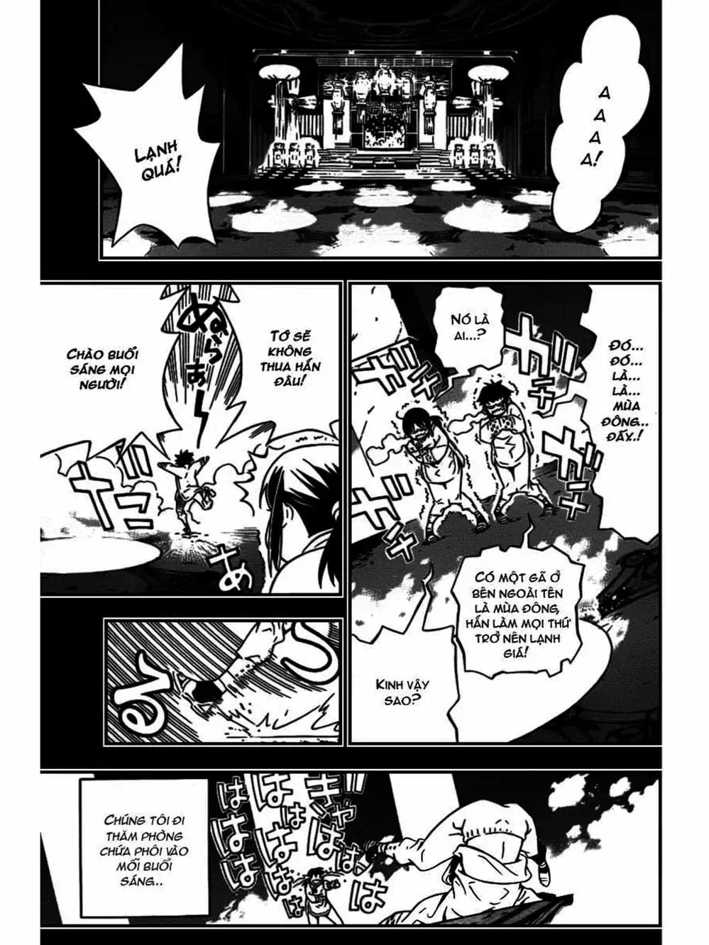 Truyện Tranh Quái Vật Sinh Ra Từ Linh Hồn Chết Chóc - D. Gray-Man trang 8