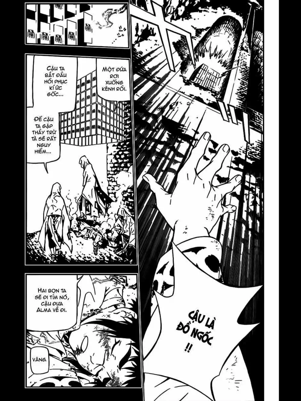 Truyện Tranh Quái Vật Sinh Ra Từ Linh Hồn Chết Chóc - D. Gray-Man trang 8