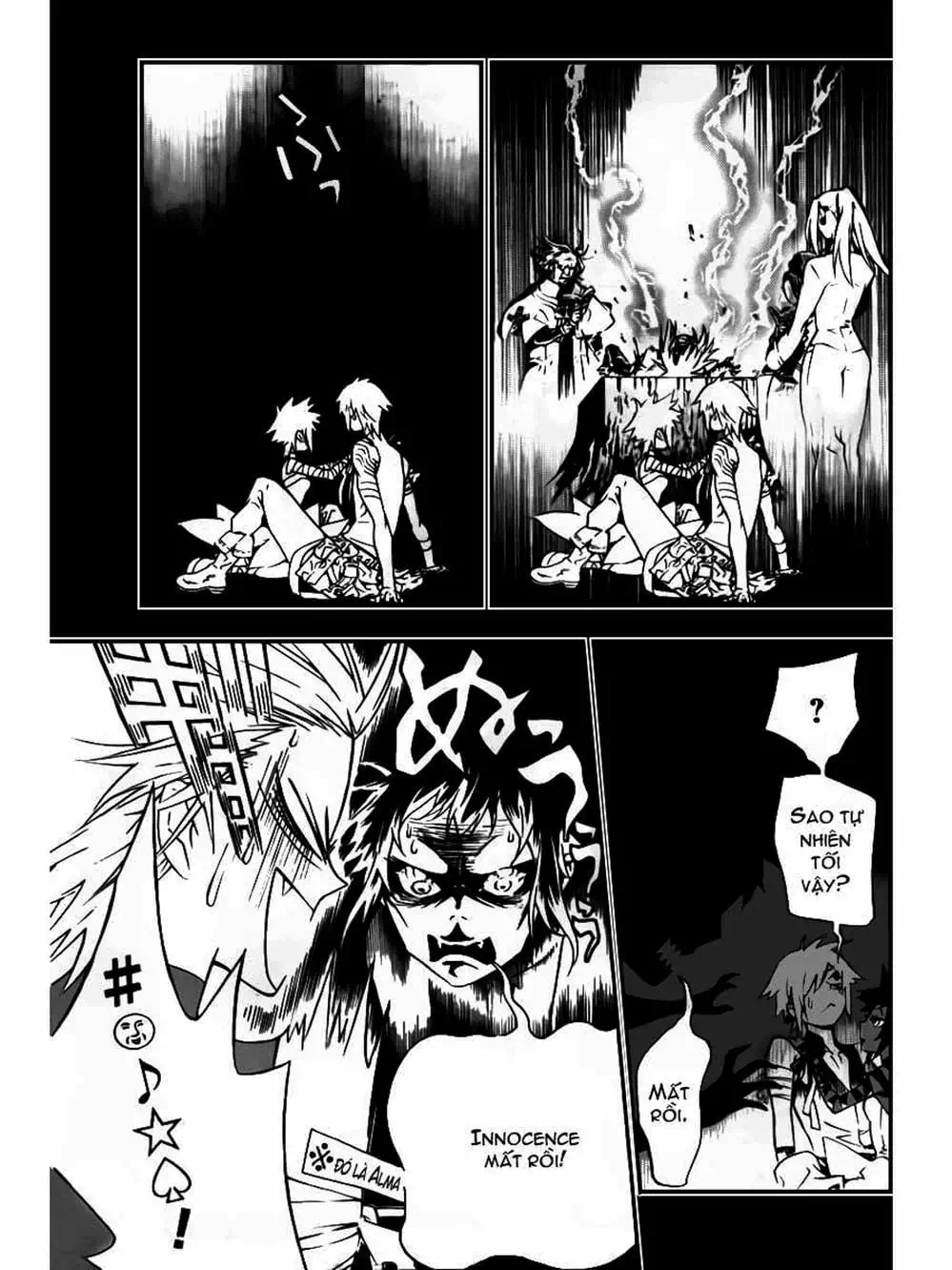 Truyện Tranh Quái Vật Sinh Ra Từ Linh Hồn Chết Chóc - D. Gray-Man trang 8