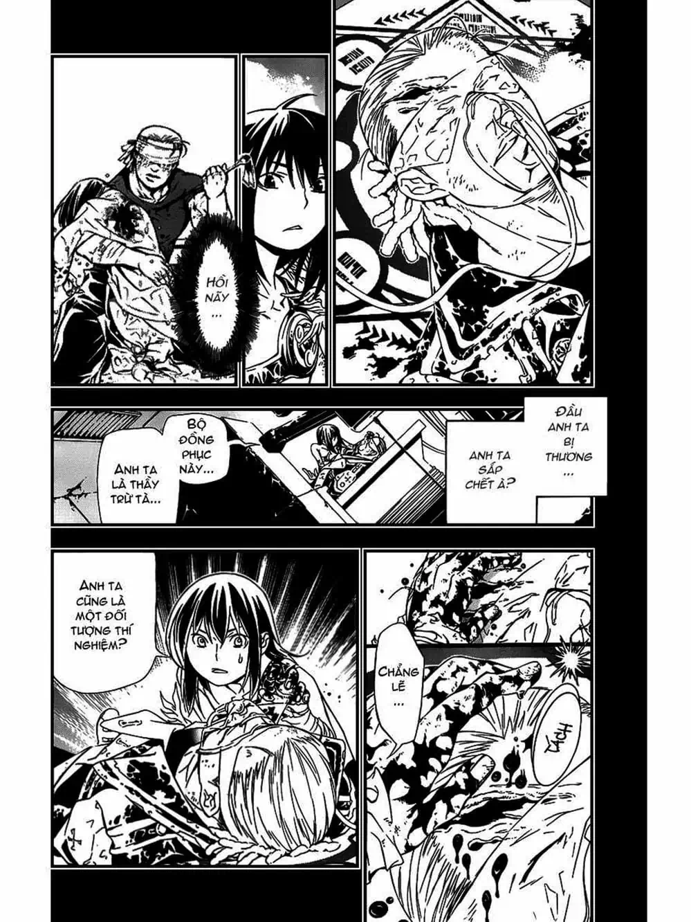 Truyện Tranh Quái Vật Sinh Ra Từ Linh Hồn Chết Chóc - D. Gray-Man trang 8