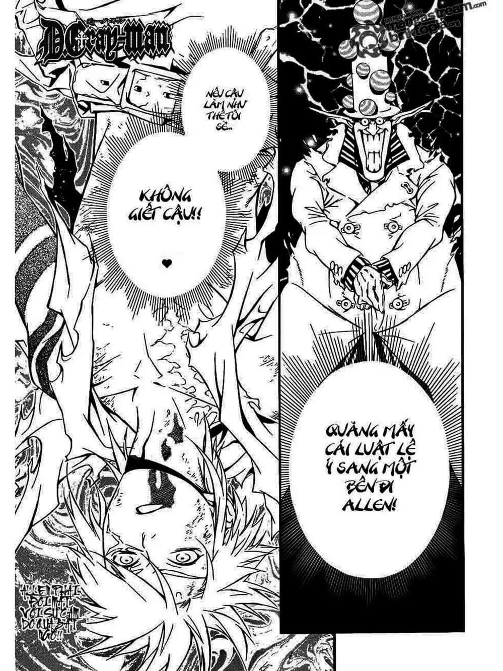 Truyện Tranh Quái Vật Sinh Ra Từ Linh Hồn Chết Chóc - D. Gray-Man trang 8