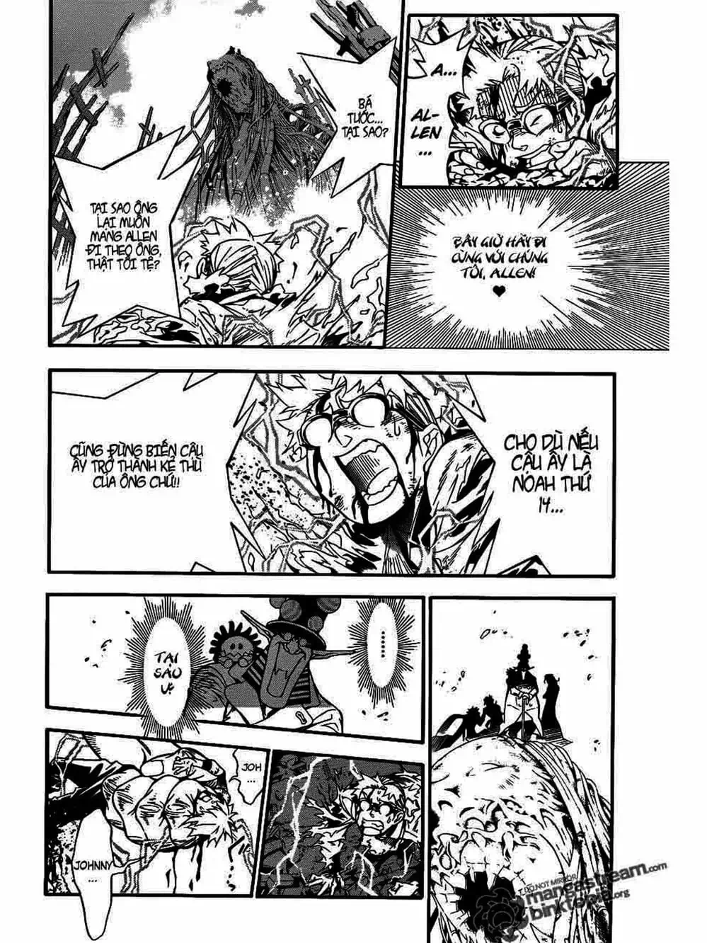 Truyện Tranh Quái Vật Sinh Ra Từ Linh Hồn Chết Chóc - D. Gray-Man trang 8