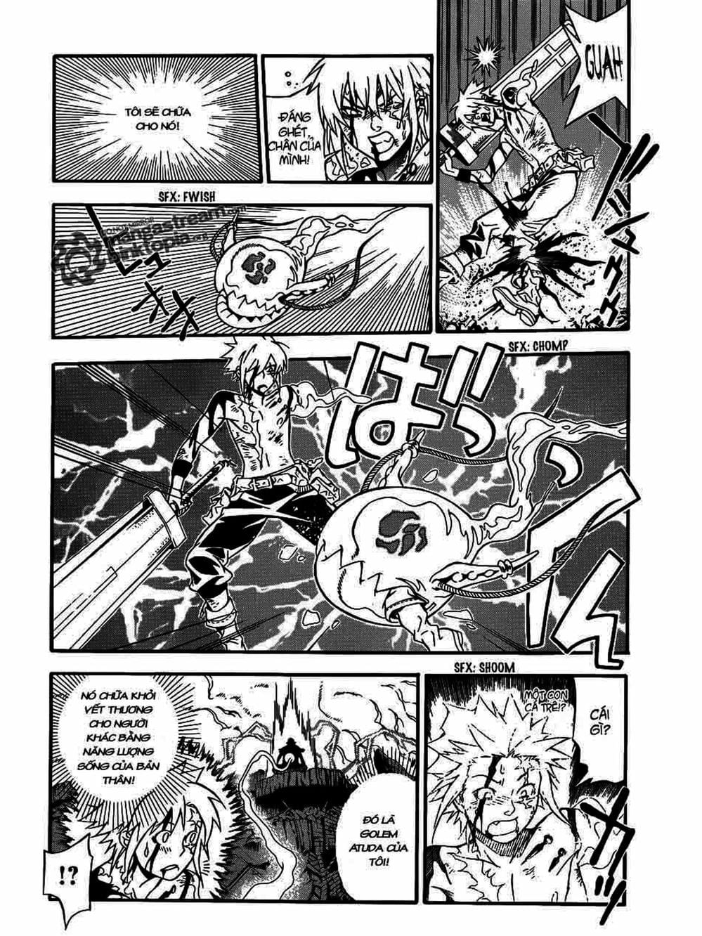 Truyện Tranh Quái Vật Sinh Ra Từ Linh Hồn Chết Chóc - D. Gray-Man trang 8