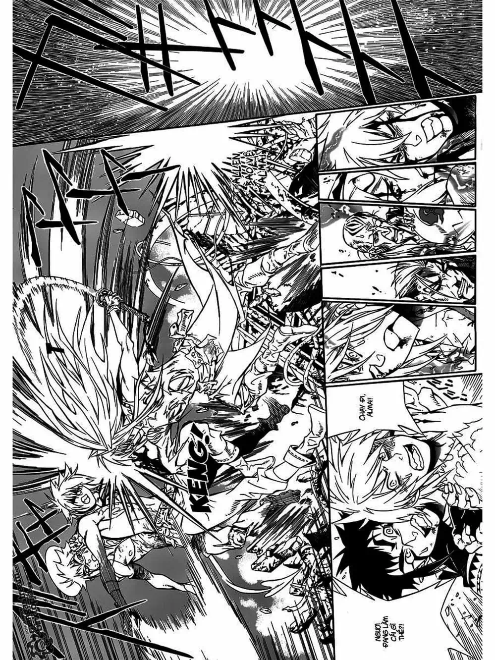 Truyện Tranh Quái Vật Sinh Ra Từ Linh Hồn Chết Chóc - D. Gray-Man trang 8