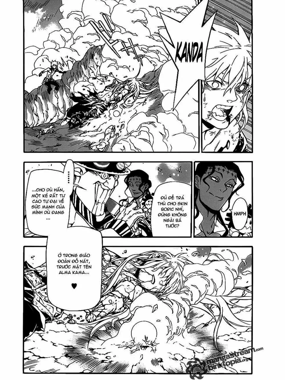 Truyện Tranh Quái Vật Sinh Ra Từ Linh Hồn Chết Chóc - D. Gray-Man trang 8