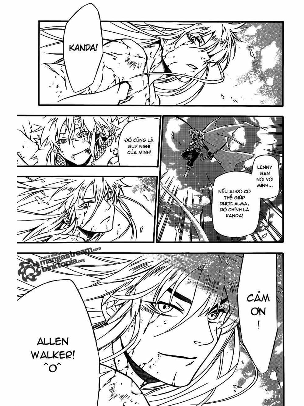 Truyện Tranh Quái Vật Sinh Ra Từ Linh Hồn Chết Chóc - D. Gray-Man trang 8