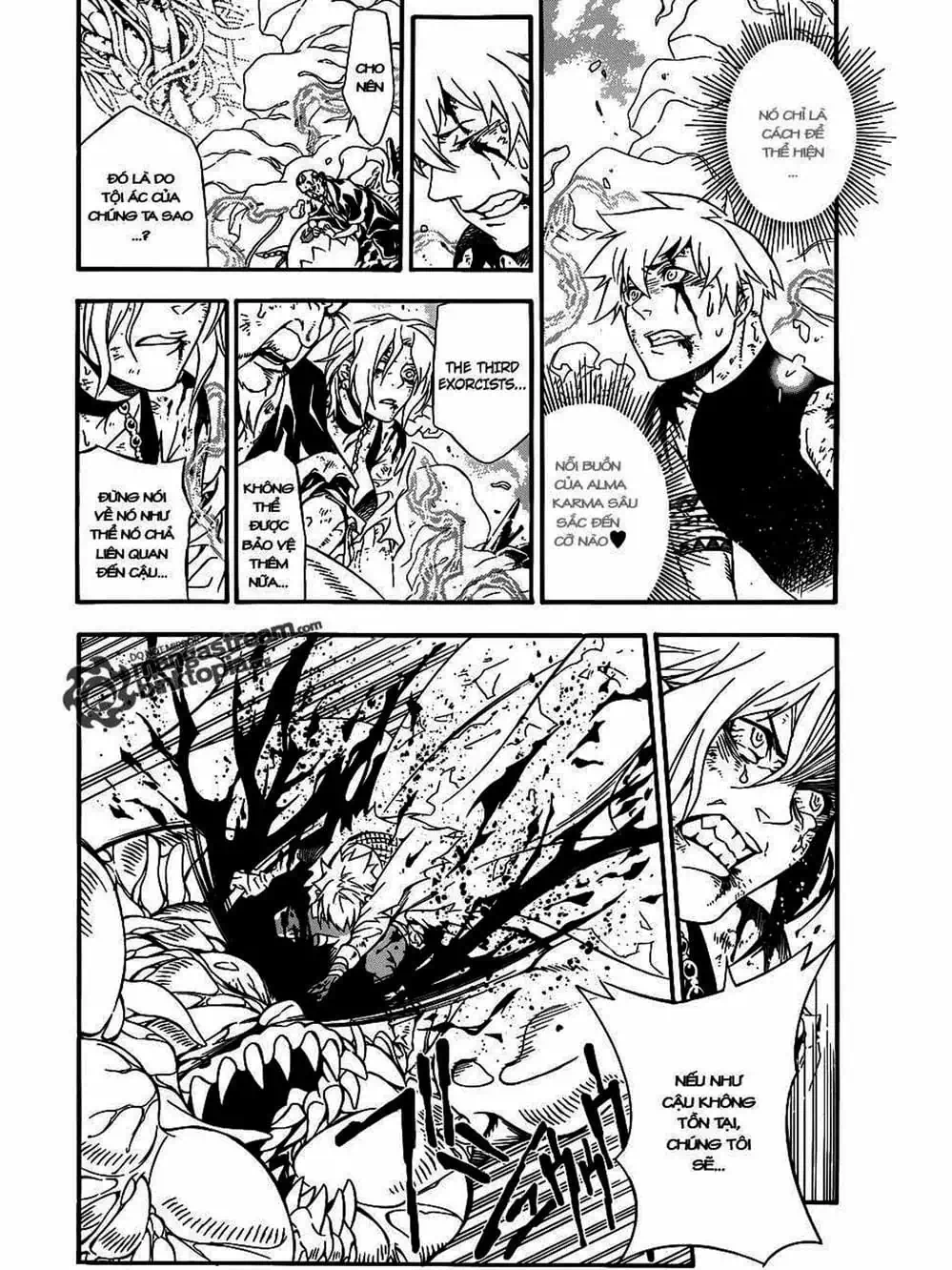 Truyện Tranh Quái Vật Sinh Ra Từ Linh Hồn Chết Chóc - D. Gray-Man trang 8