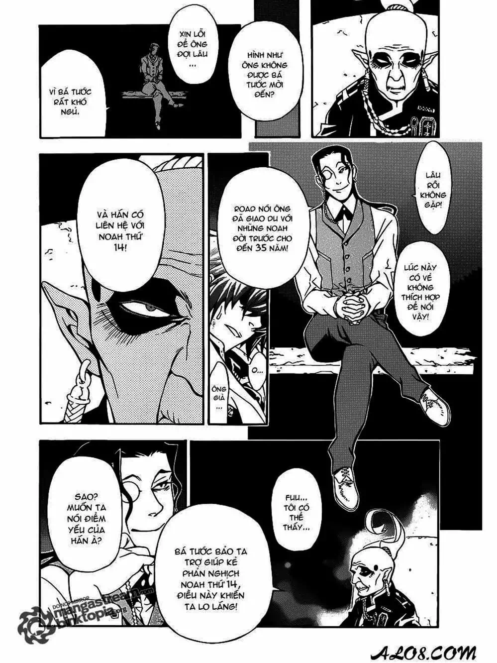 Truyện Tranh Quái Vật Sinh Ra Từ Linh Hồn Chết Chóc - D. Gray-Man trang 8