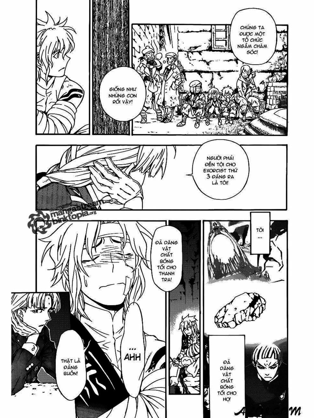 Truyện Tranh Quái Vật Sinh Ra Từ Linh Hồn Chết Chóc - D. Gray-Man trang 8