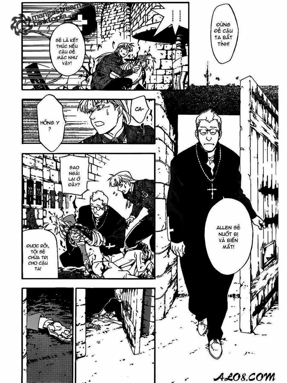 Truyện Tranh Quái Vật Sinh Ra Từ Linh Hồn Chết Chóc - D. Gray-Man trang 8