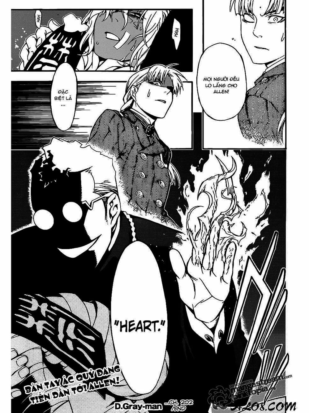 Truyện Tranh Quái Vật Sinh Ra Từ Linh Hồn Chết Chóc - D. Gray-Man trang 8
