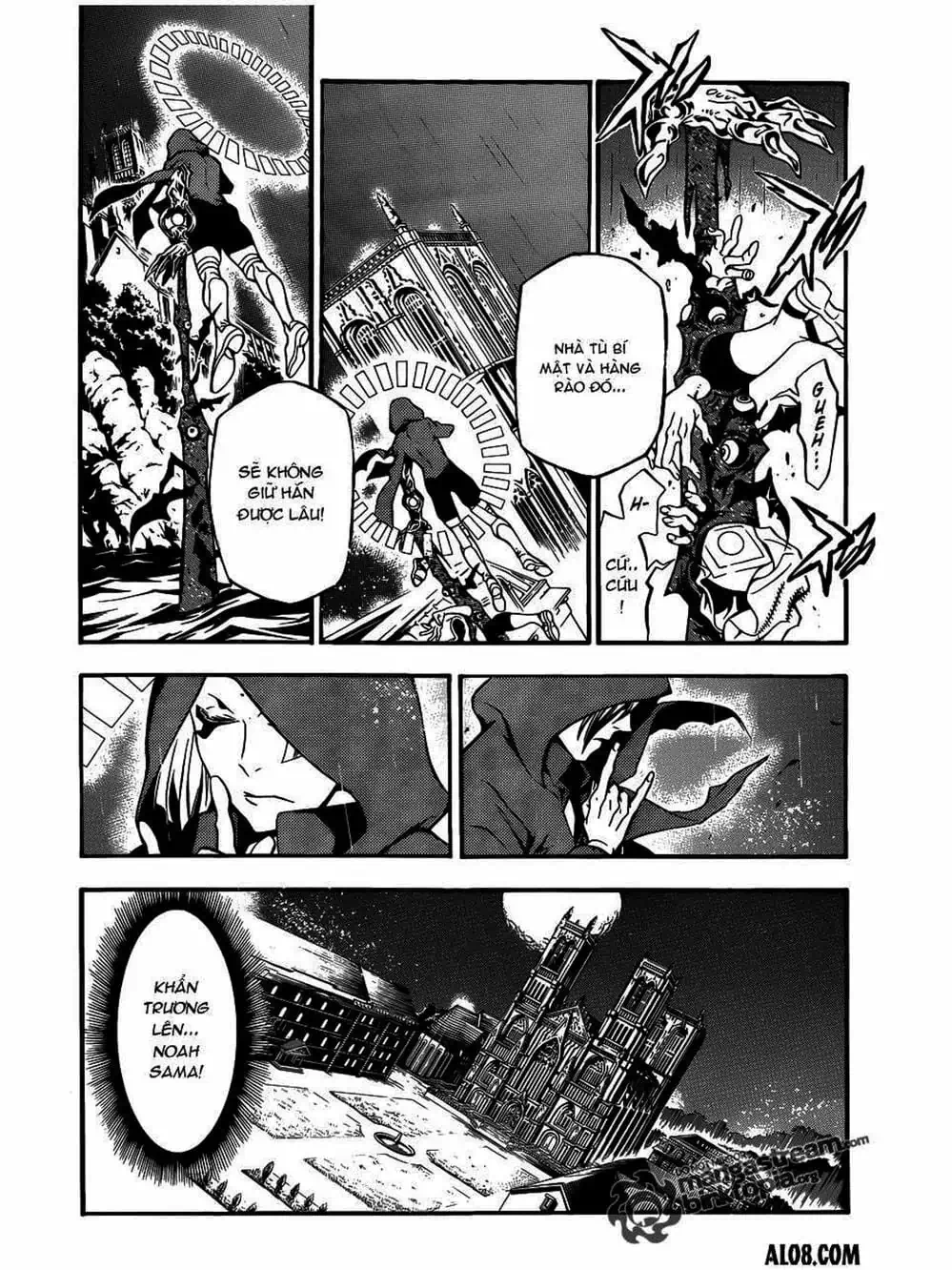 Truyện Tranh Quái Vật Sinh Ra Từ Linh Hồn Chết Chóc - D. Gray-Man trang 8