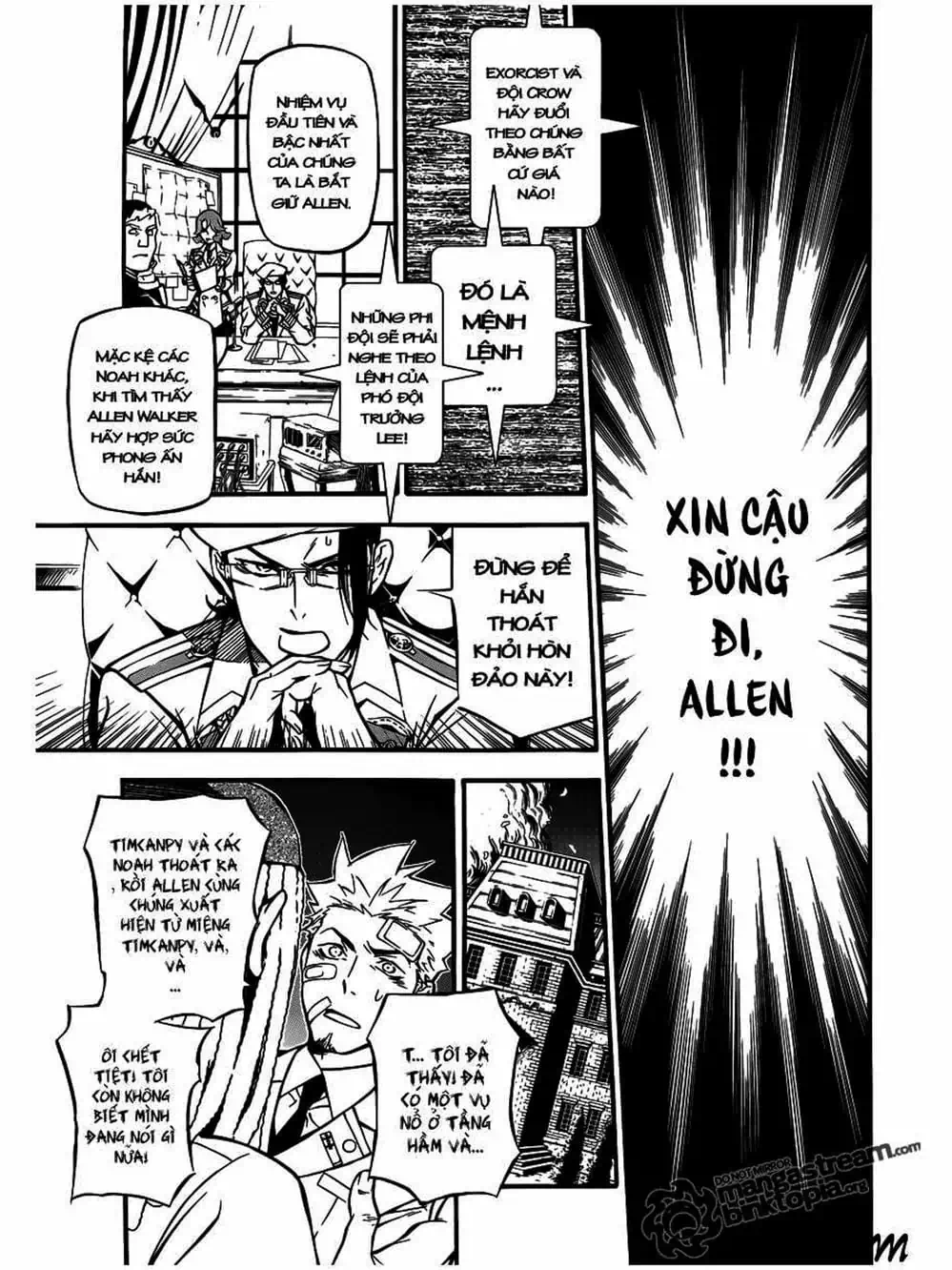 Truyện Tranh Quái Vật Sinh Ra Từ Linh Hồn Chết Chóc - D. Gray-Man trang 8