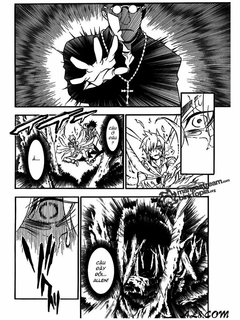 Truyện Tranh Quái Vật Sinh Ra Từ Linh Hồn Chết Chóc - D. Gray-Man trang 8