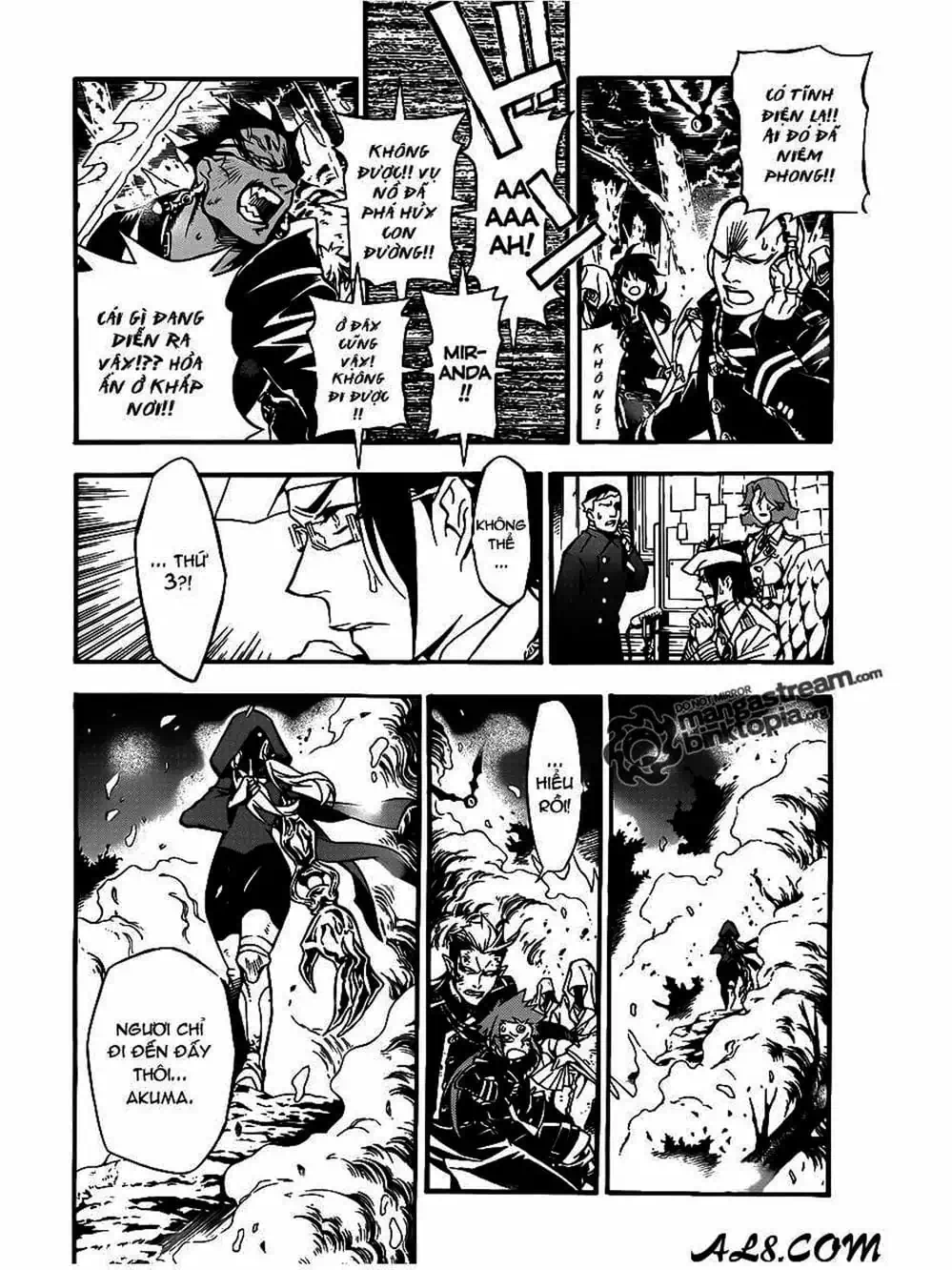 Truyện Tranh Quái Vật Sinh Ra Từ Linh Hồn Chết Chóc - D. Gray-Man trang 8