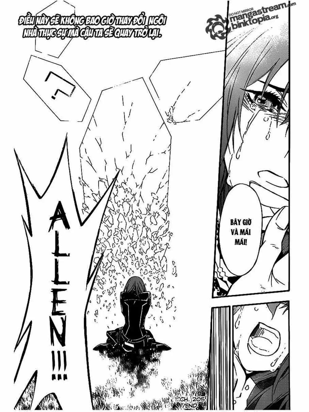 Truyện Tranh Quái Vật Sinh Ra Từ Linh Hồn Chết Chóc - D. Gray-Man trang 8