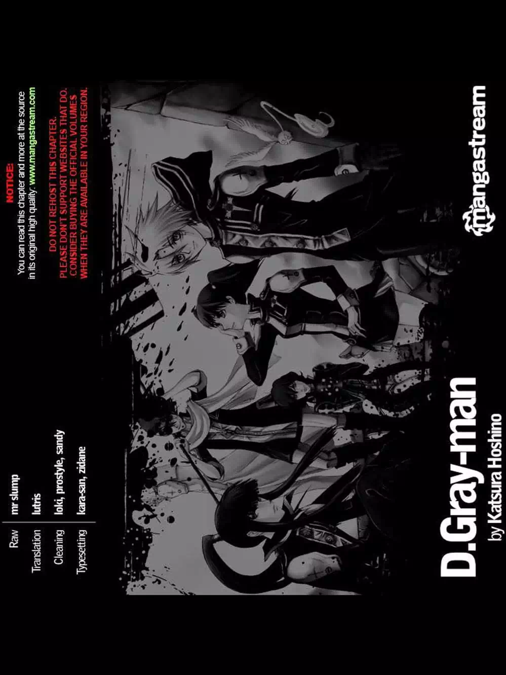 Truyện Tranh Quái Vật Sinh Ra Từ Linh Hồn Chết Chóc - D. Gray-Man trang 8