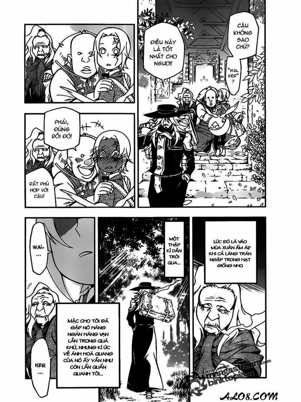 Truyện Tranh Quái Vật Sinh Ra Từ Linh Hồn Chết Chóc - D. Gray-Man trang 8