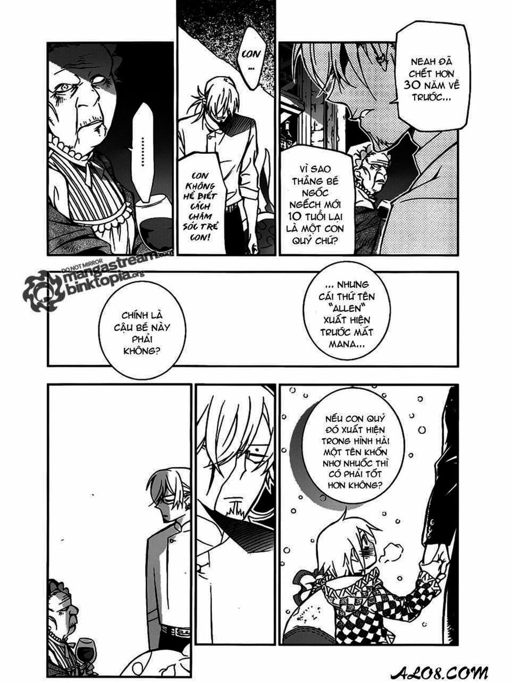 Truyện Tranh Quái Vật Sinh Ra Từ Linh Hồn Chết Chóc - D. Gray-Man trang 8