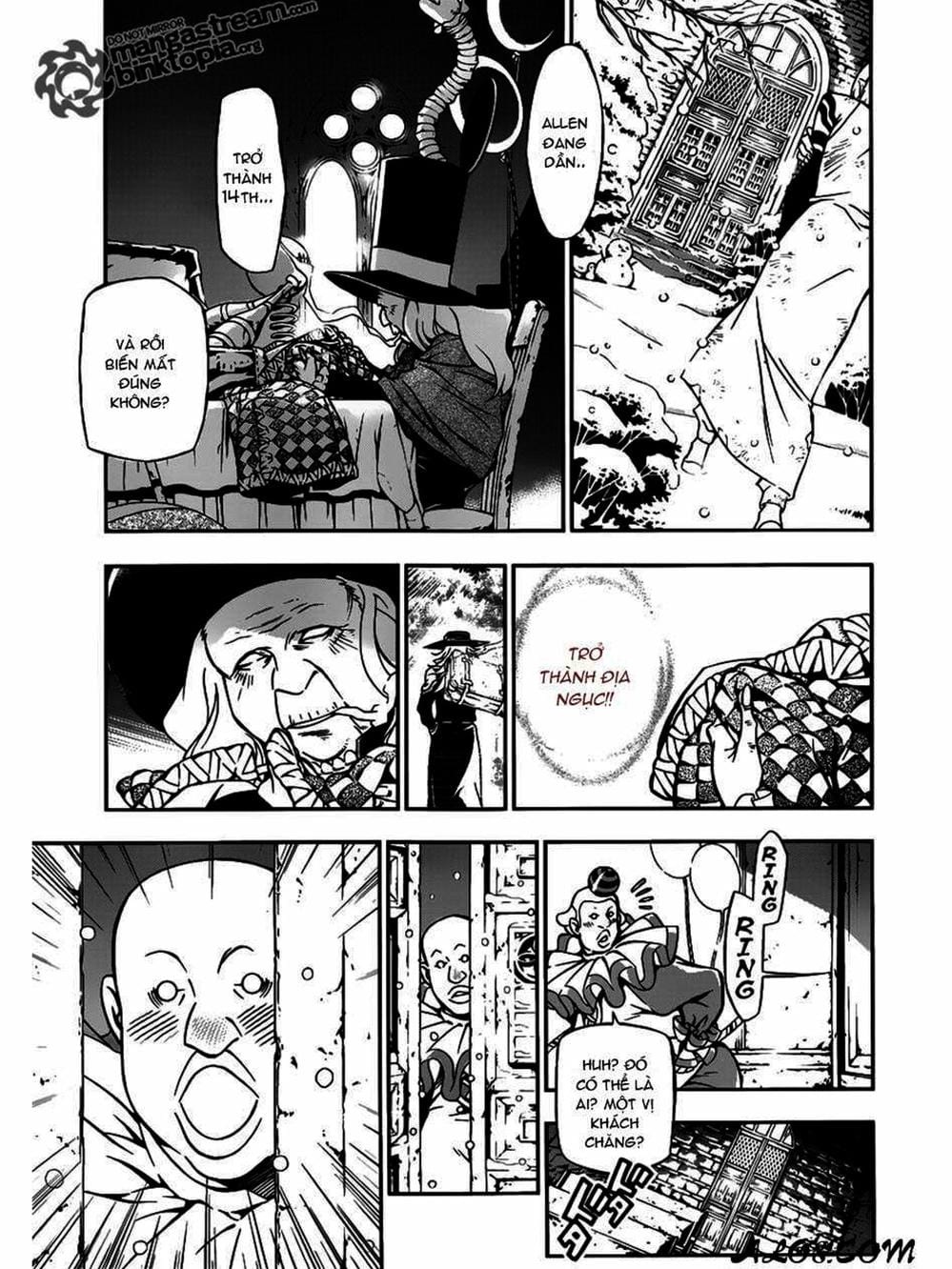 Truyện Tranh Quái Vật Sinh Ra Từ Linh Hồn Chết Chóc - D. Gray-Man trang 8