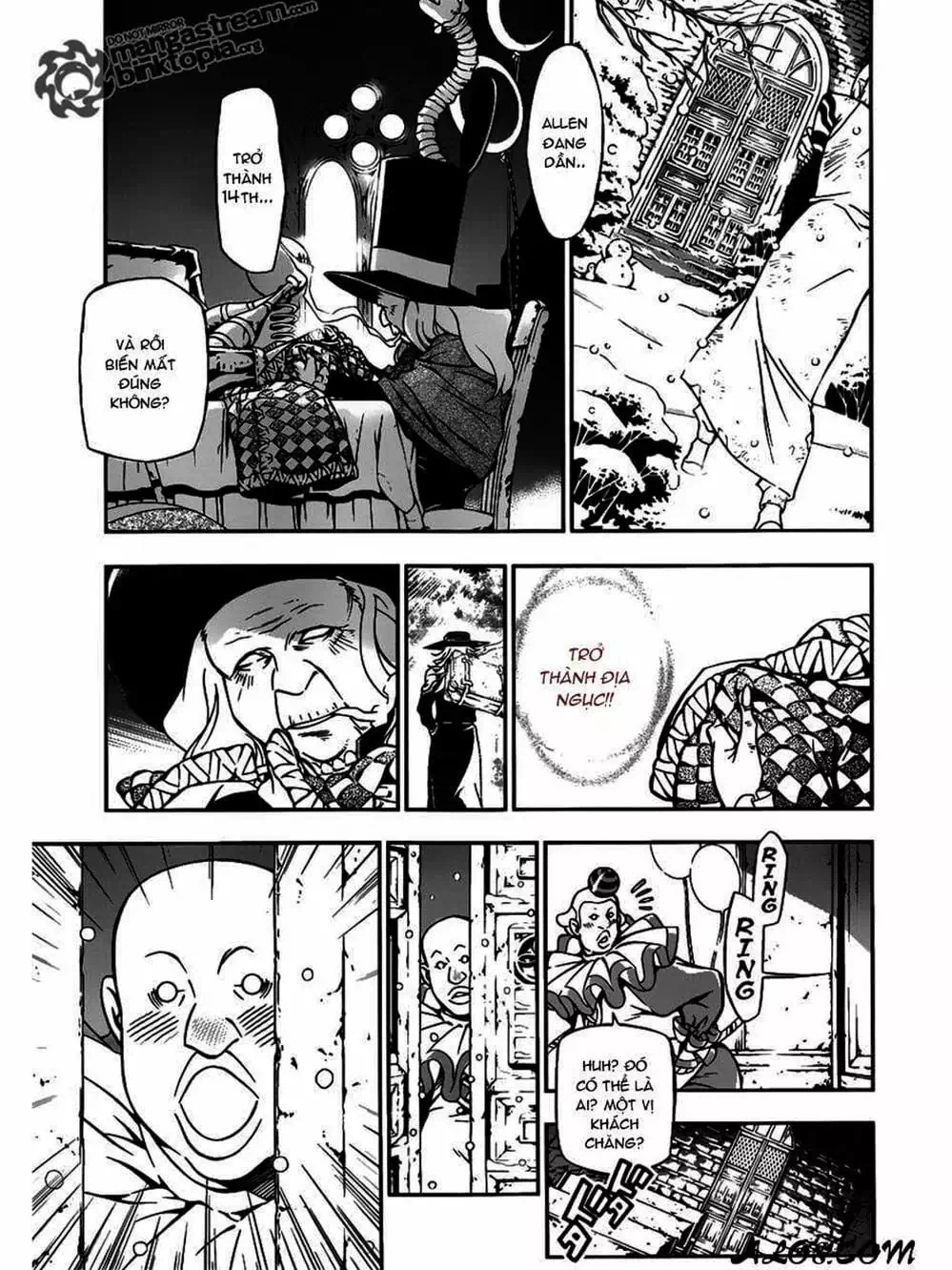 Truyện Tranh Quái Vật Sinh Ra Từ Linh Hồn Chết Chóc - D. Gray-Man trang 8