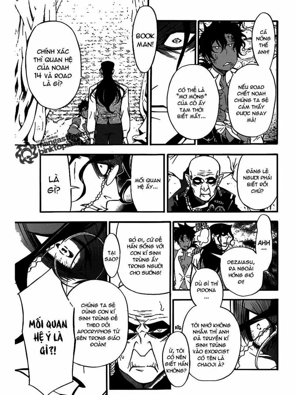 Truyện Tranh Quái Vật Sinh Ra Từ Linh Hồn Chết Chóc - D. Gray-Man trang 8