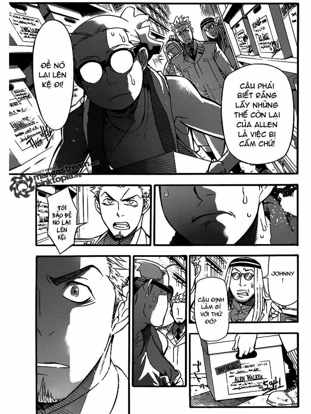 Truyện Tranh Quái Vật Sinh Ra Từ Linh Hồn Chết Chóc - D. Gray-Man trang 8