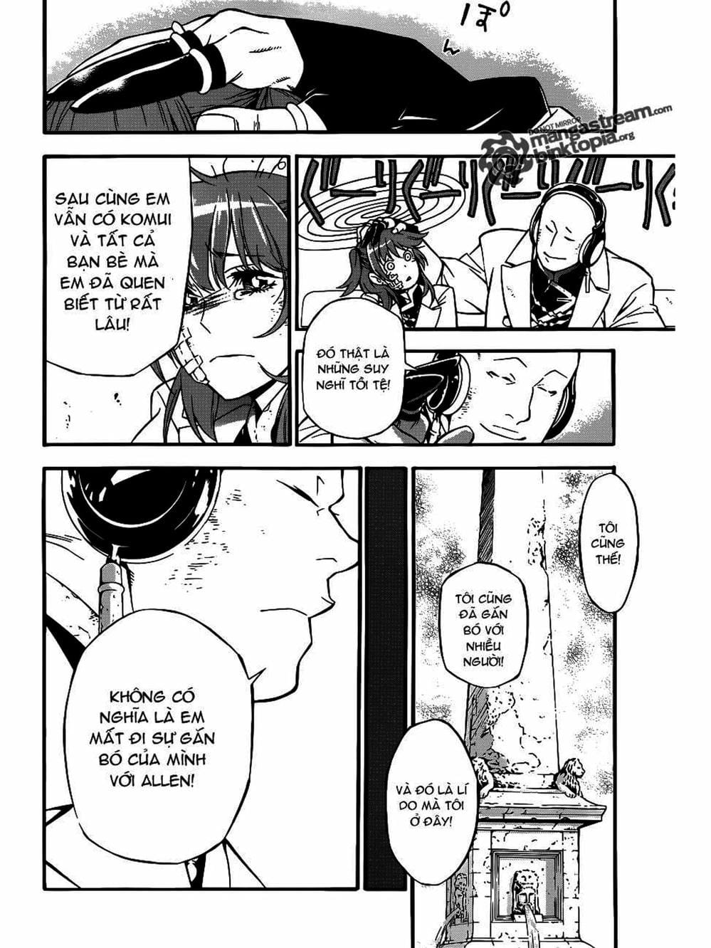 Truyện Tranh Quái Vật Sinh Ra Từ Linh Hồn Chết Chóc - D. Gray-Man trang 8