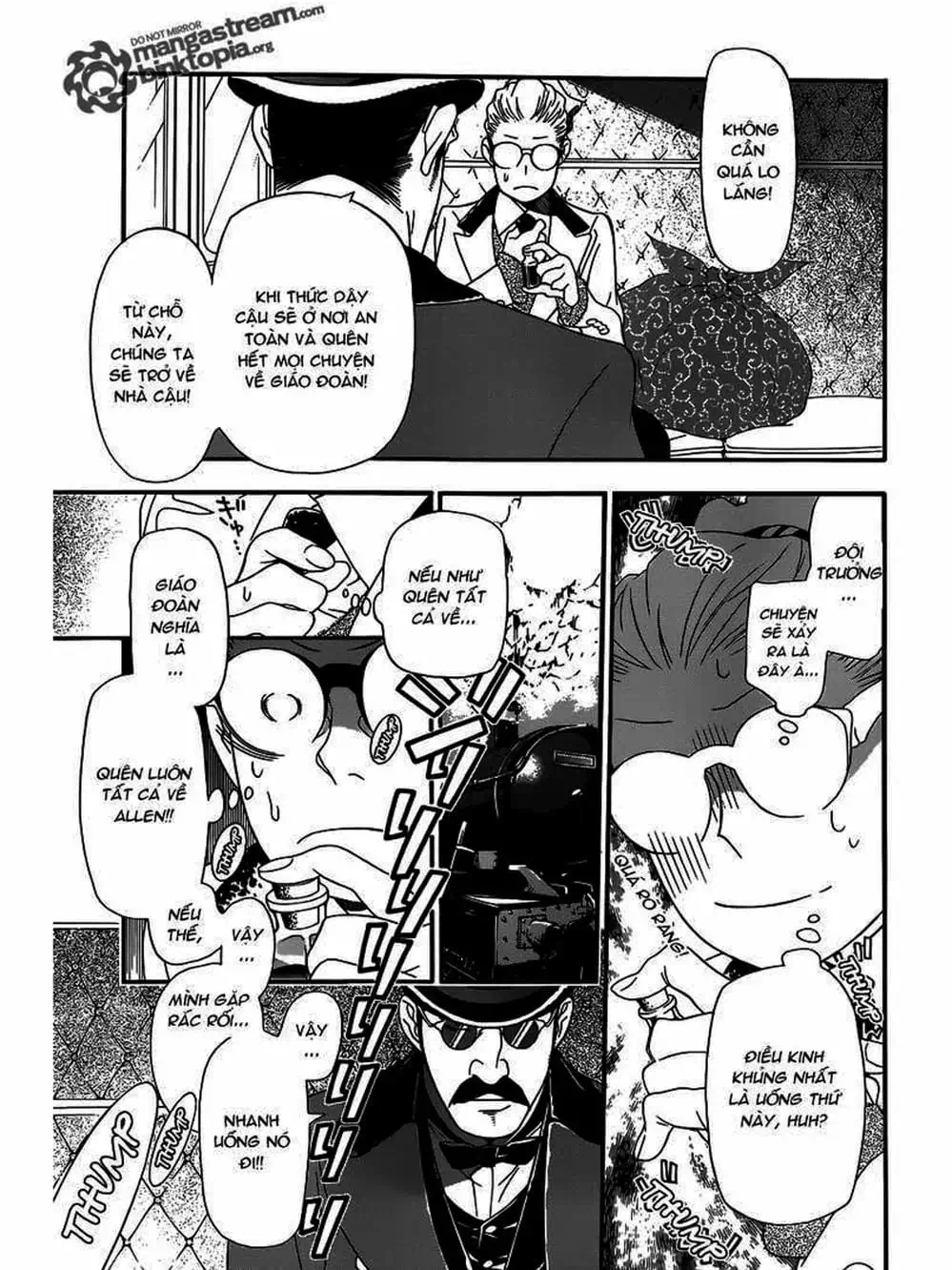 Truyện Tranh Quái Vật Sinh Ra Từ Linh Hồn Chết Chóc - D. Gray-Man trang 8