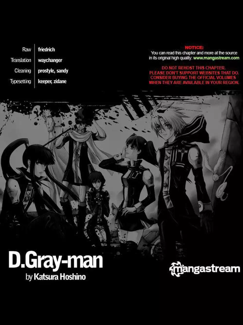 Truyện Tranh Quái Vật Sinh Ra Từ Linh Hồn Chết Chóc - D. Gray-Man trang 8