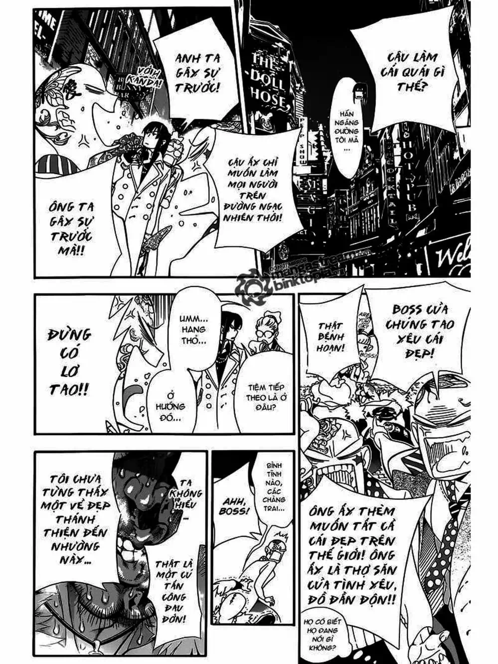 Truyện Tranh Quái Vật Sinh Ra Từ Linh Hồn Chết Chóc - D. Gray-Man trang 8