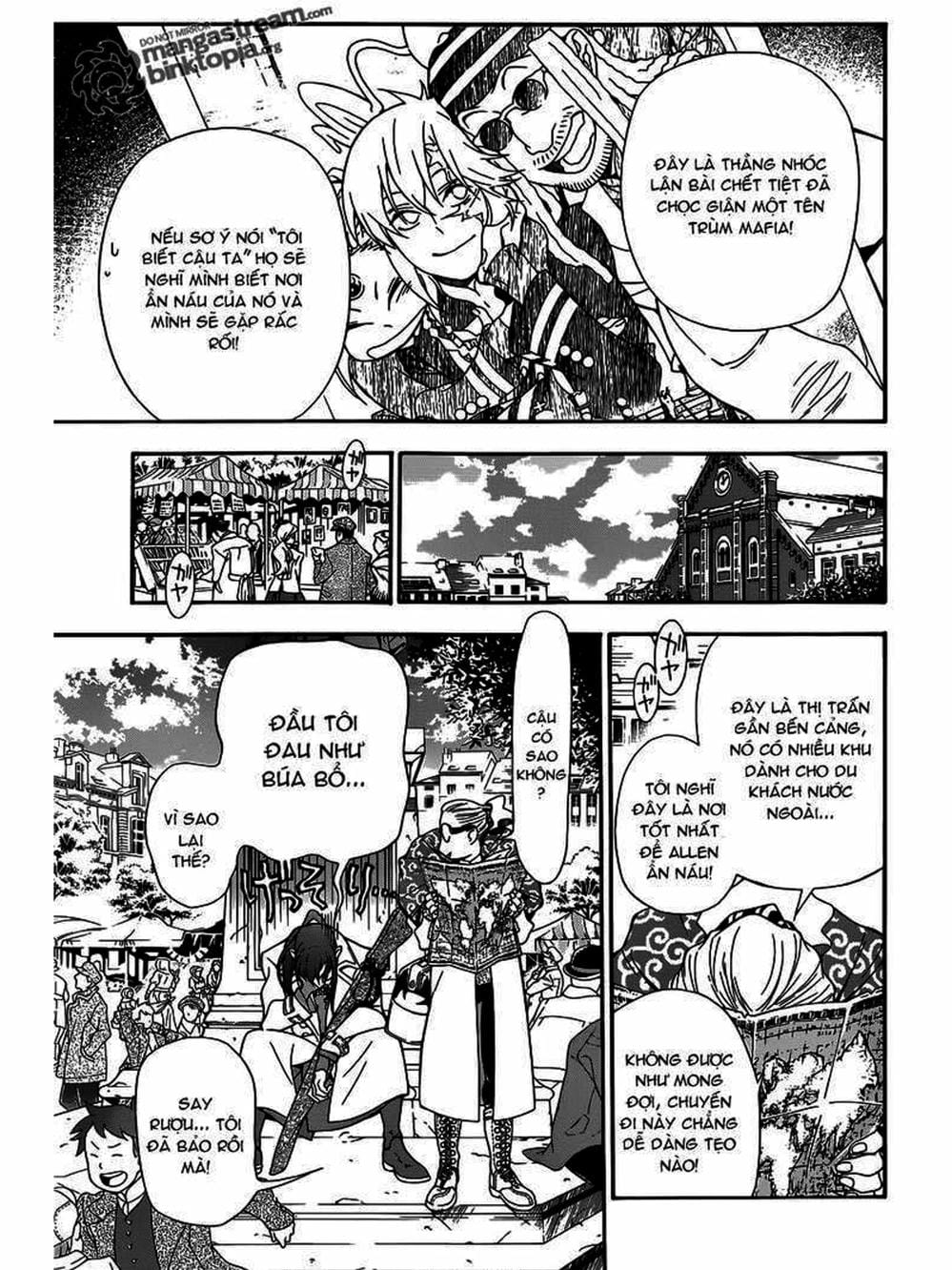 Truyện Tranh Quái Vật Sinh Ra Từ Linh Hồn Chết Chóc - D. Gray-Man trang 8