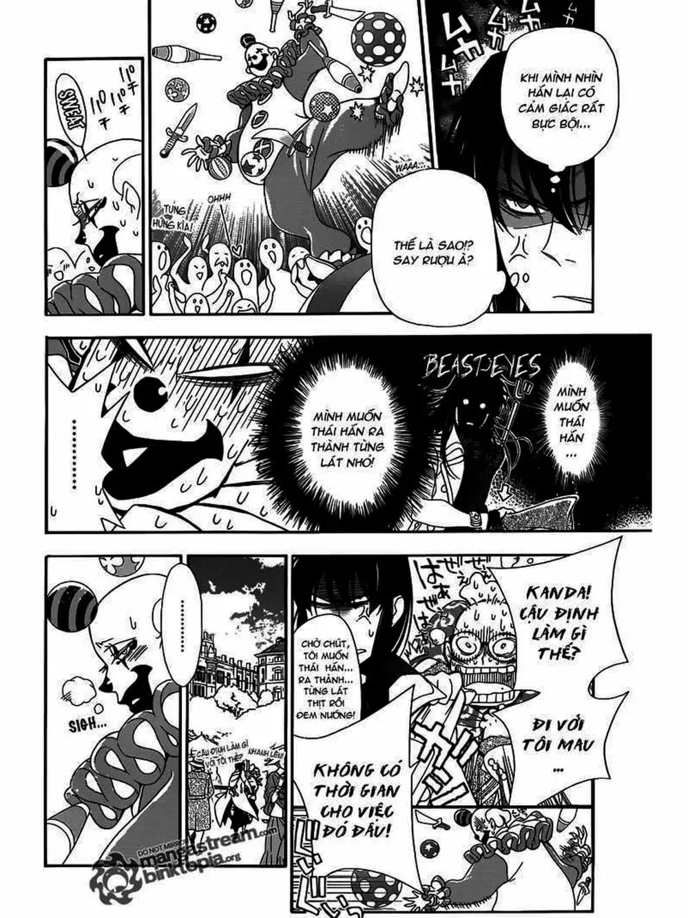 Truyện Tranh Quái Vật Sinh Ra Từ Linh Hồn Chết Chóc - D. Gray-Man trang 8