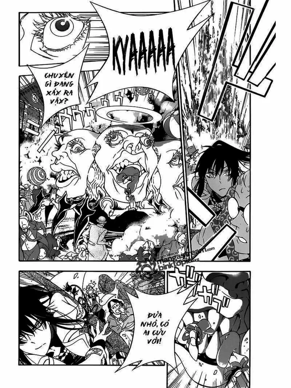 Truyện Tranh Quái Vật Sinh Ra Từ Linh Hồn Chết Chóc - D. Gray-Man trang 8