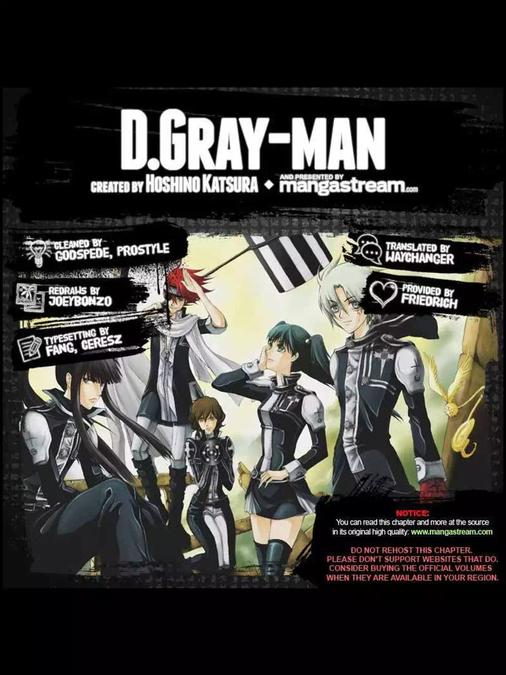 Truyện Tranh Quái Vật Sinh Ra Từ Linh Hồn Chết Chóc - D. Gray-Man trang 8
