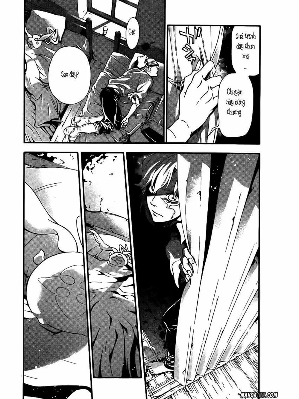 Truyện Tranh Quái Vật Sinh Ra Từ Linh Hồn Chết Chóc - D. Gray-Man trang 8