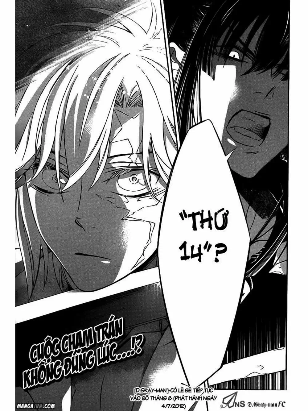 Truyện Tranh Quái Vật Sinh Ra Từ Linh Hồn Chết Chóc - D. Gray-Man trang 8