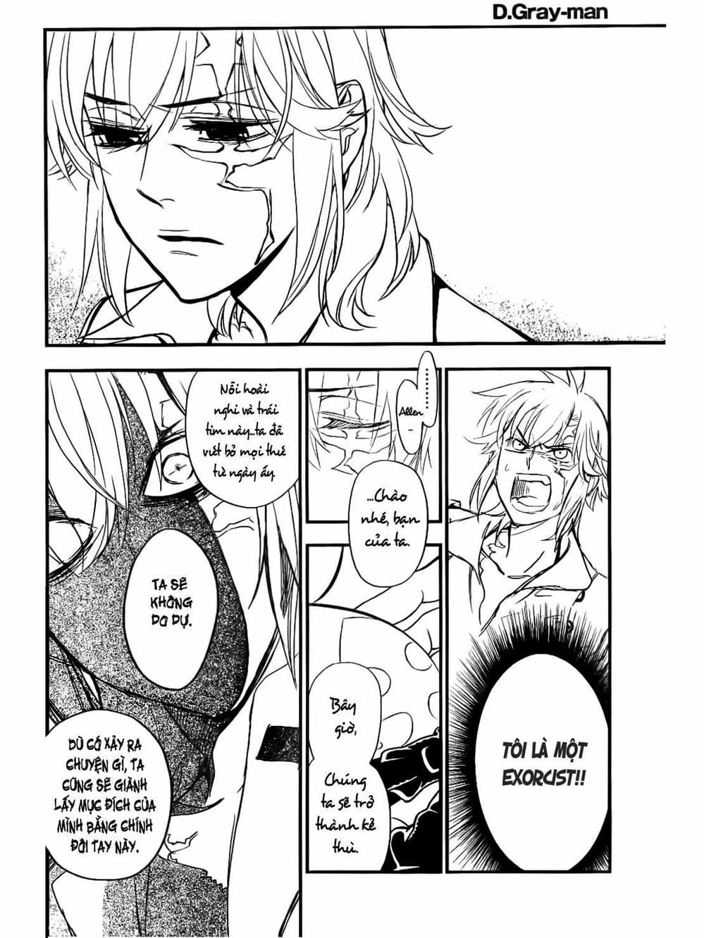 Truyện Tranh Quái Vật Sinh Ra Từ Linh Hồn Chết Chóc - D. Gray-Man trang 8