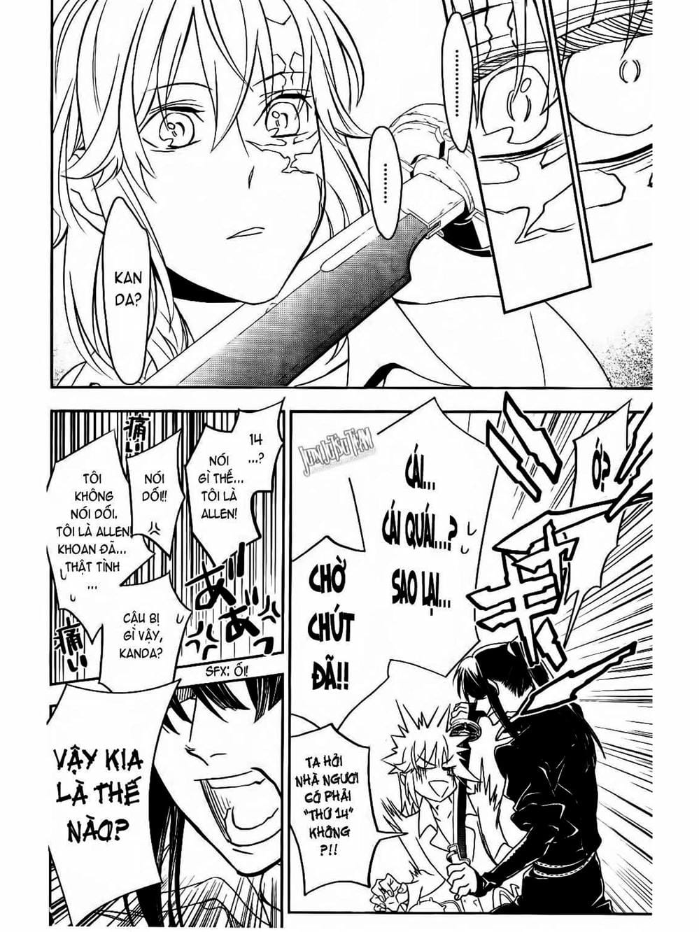 Truyện Tranh Quái Vật Sinh Ra Từ Linh Hồn Chết Chóc - D. Gray-Man trang 8