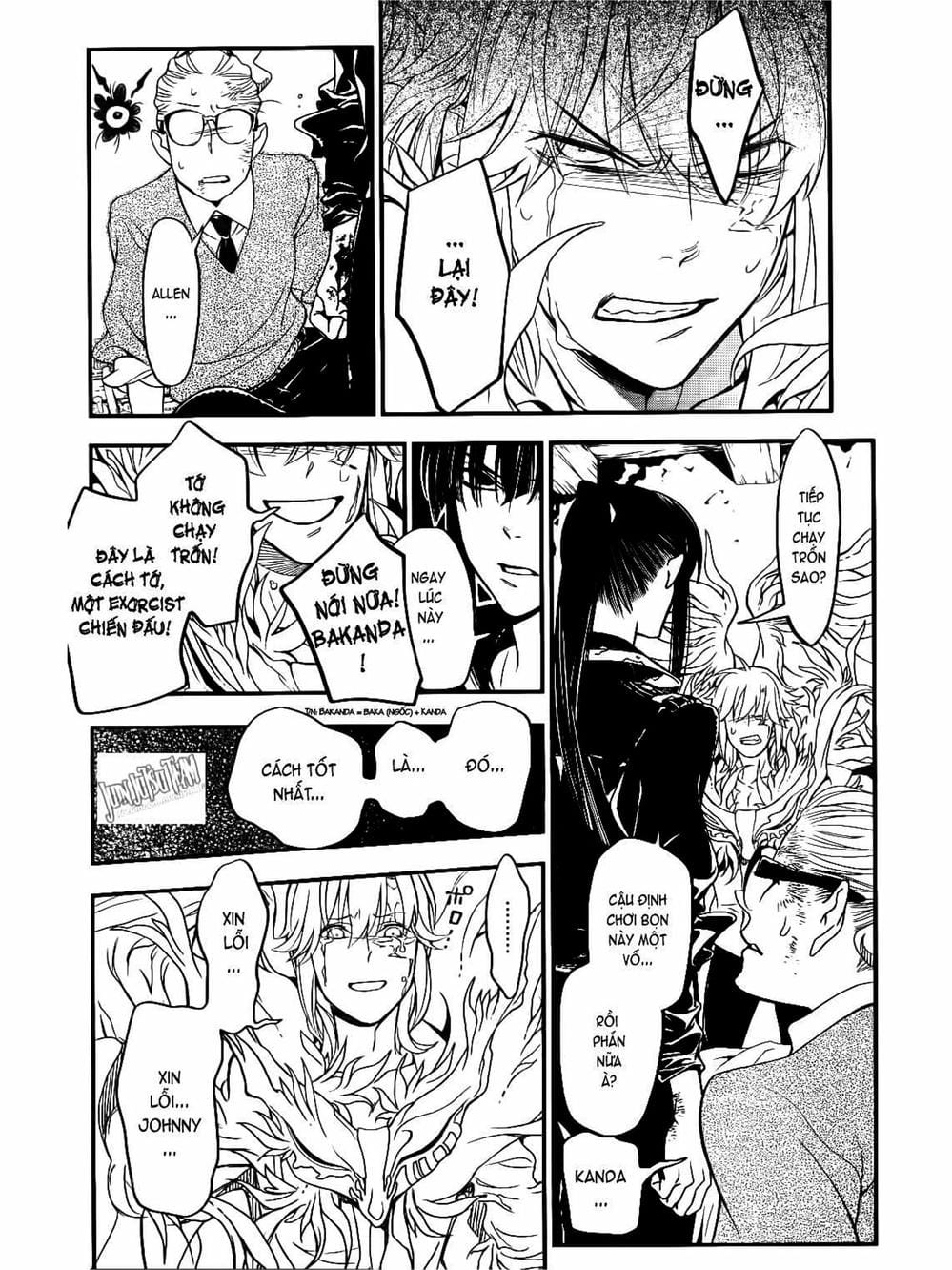 Truyện Tranh Quái Vật Sinh Ra Từ Linh Hồn Chết Chóc - D. Gray-Man trang 8