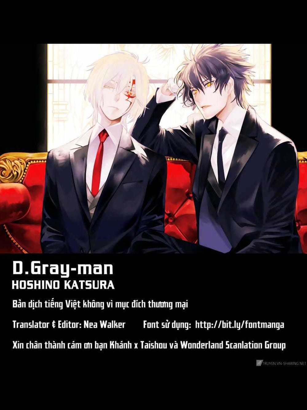 Truyện Tranh Quái Vật Sinh Ra Từ Linh Hồn Chết Chóc - D. Gray-Man trang 8