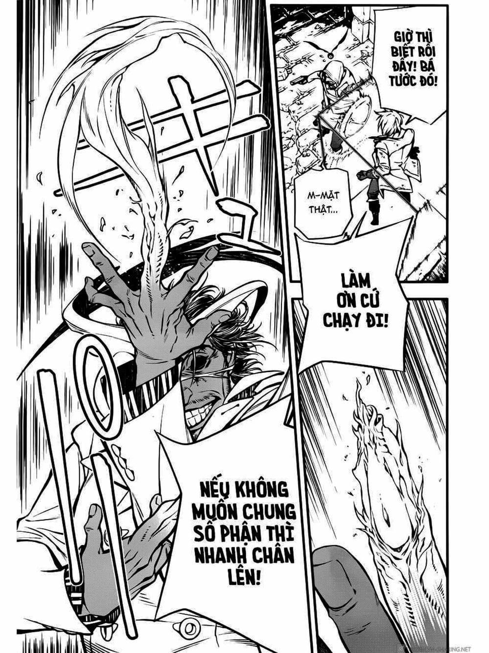 Truyện Tranh Quái Vật Sinh Ra Từ Linh Hồn Chết Chóc - D. Gray-Man trang 8