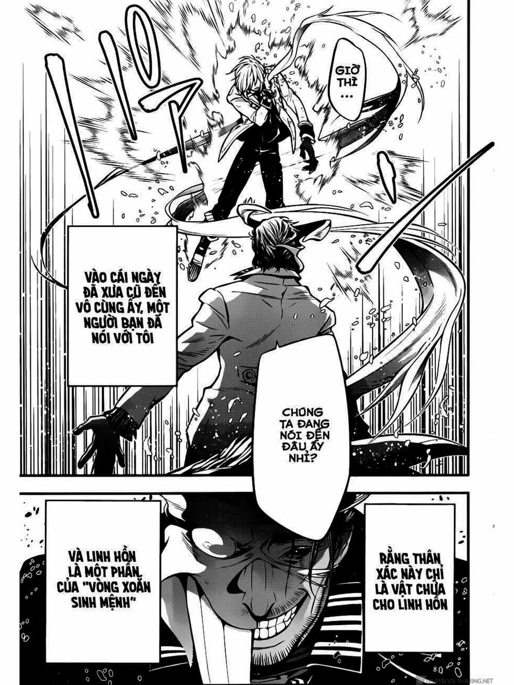 Truyện Tranh Quái Vật Sinh Ra Từ Linh Hồn Chết Chóc - D. Gray-Man trang 8