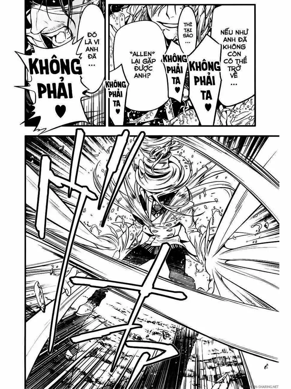 Truyện Tranh Quái Vật Sinh Ra Từ Linh Hồn Chết Chóc - D. Gray-Man trang 8