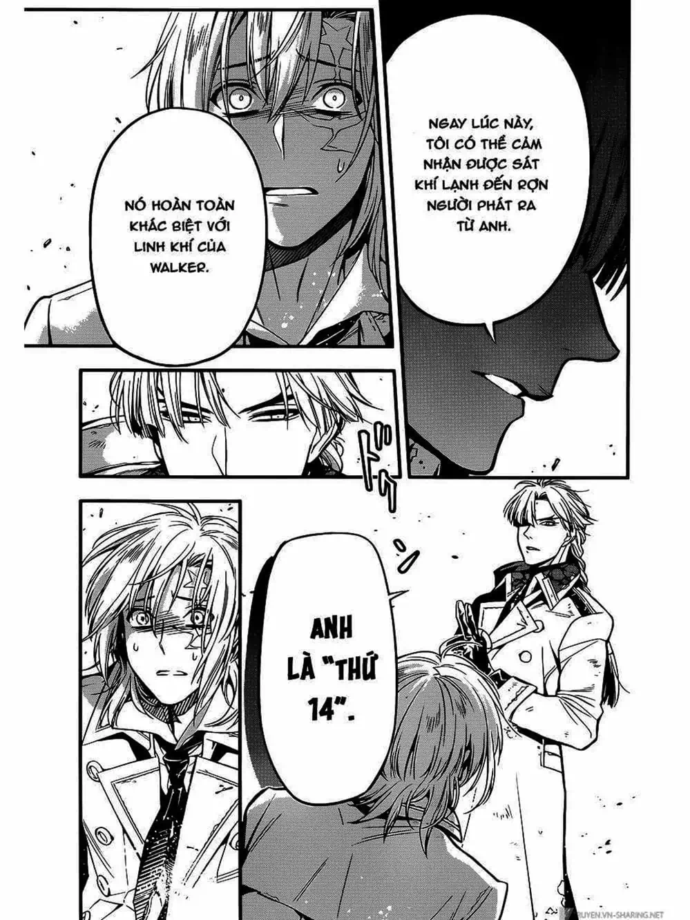 Truyện Tranh Quái Vật Sinh Ra Từ Linh Hồn Chết Chóc - D. Gray-Man trang 8