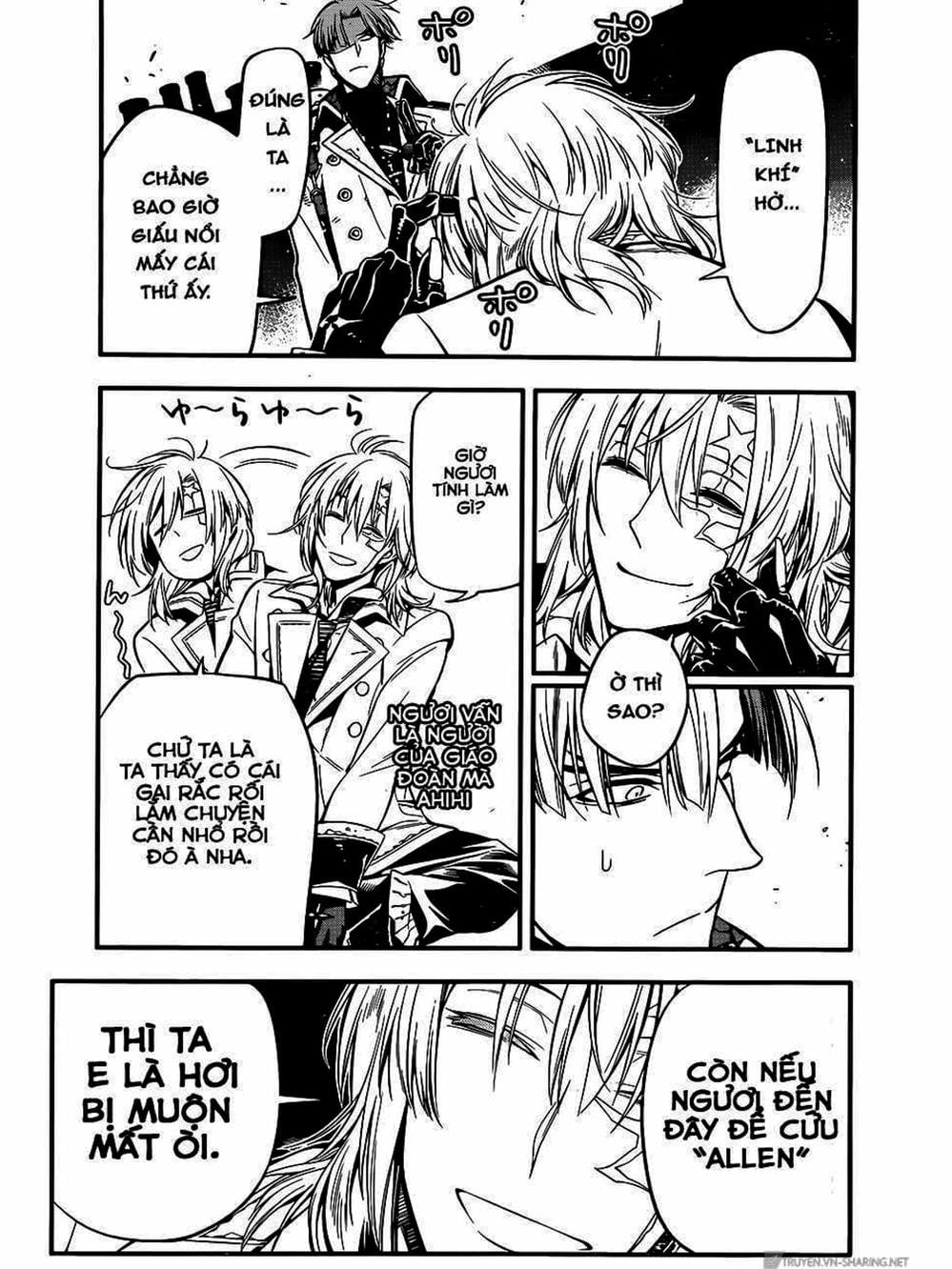 Truyện Tranh Quái Vật Sinh Ra Từ Linh Hồn Chết Chóc - D. Gray-Man trang 8