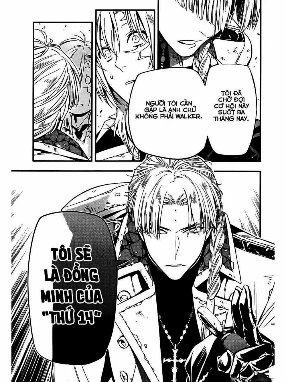 Truyện Tranh Quái Vật Sinh Ra Từ Linh Hồn Chết Chóc - D. Gray-Man trang 8